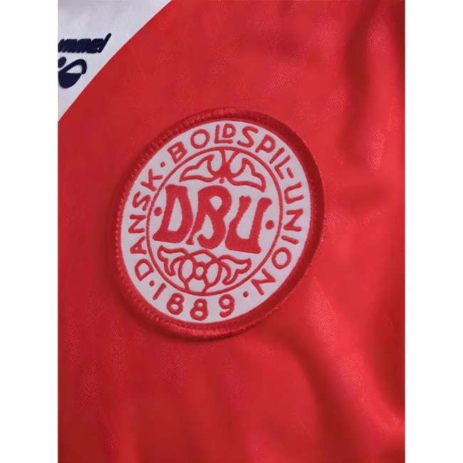 1988 Denmark Home Retro Shirt (Laudrup 11)-SoccerKits Hub | Buy Soccer Jerseys Online